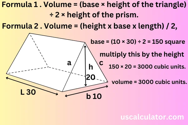 us calculator Volume of a Prism Calculator